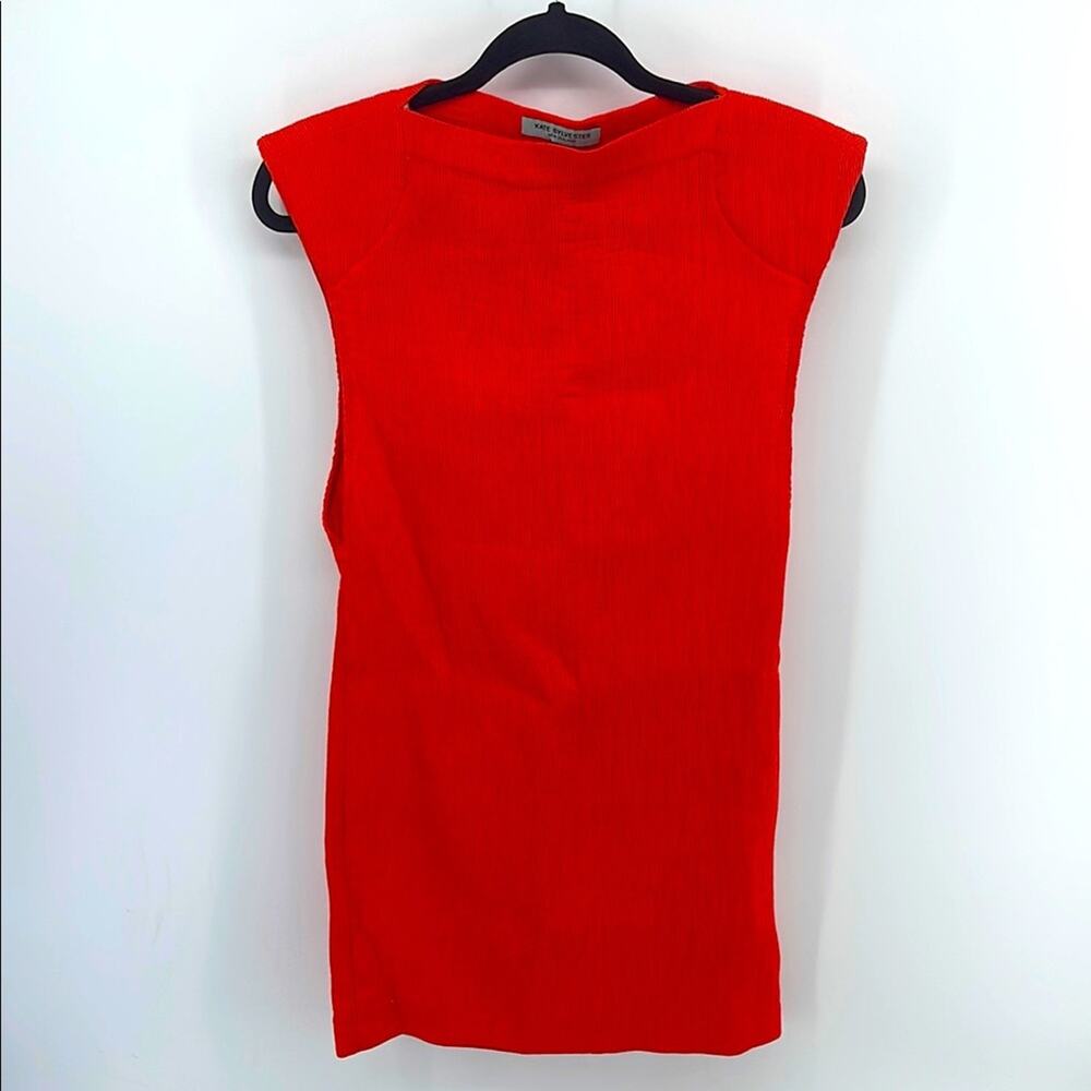 Kate Sylvester textured tank mini sheath dress sz XS